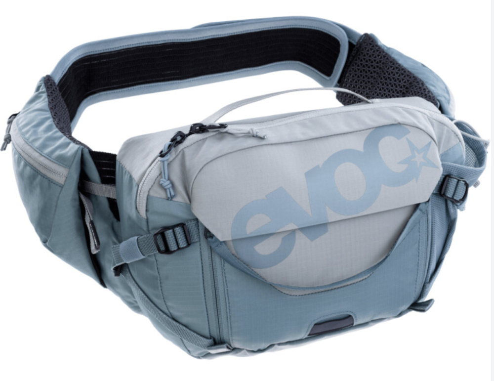 Evoc Hip Pack Pro 3L + 1,5L Bladder stone/steel, one size