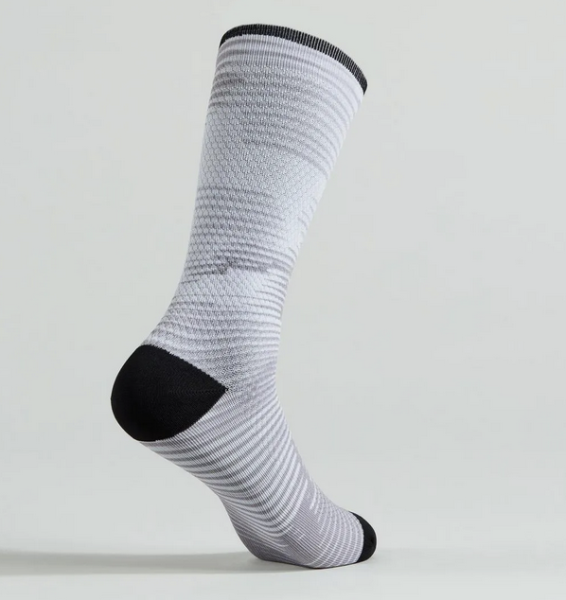 Specialized Soft air Tall sock silver blur