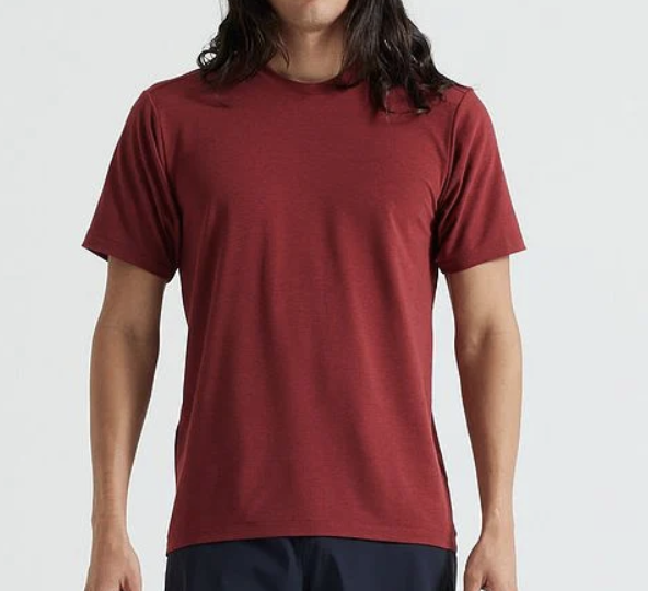 Specialized trail jersey ss men garnet red