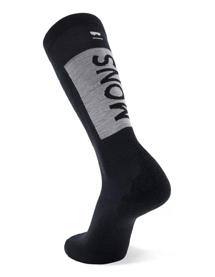 Mons Royale Atlas Merino Snow Sock Black Small