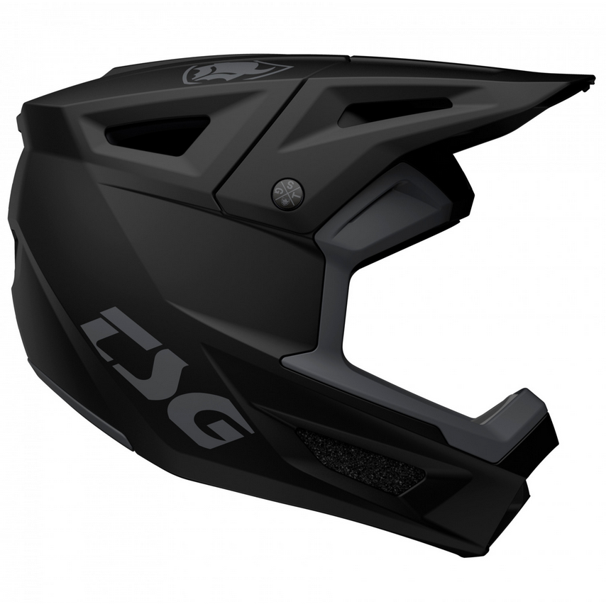 tsg helm sentinel solid color black