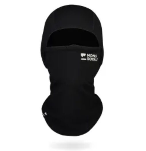Mons Royale santa rosa flex 200  balaclava  black - L/XL