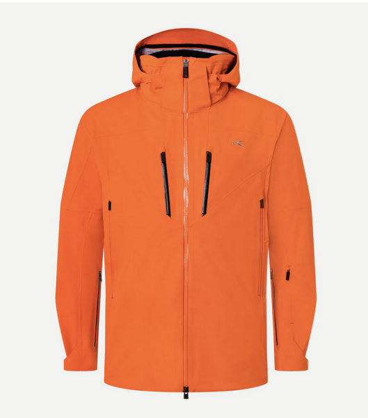 kjus system acket kjus orange
