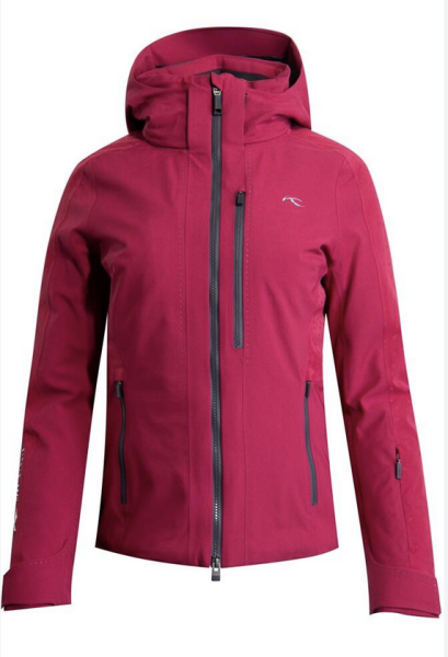 kjus system women evolve jacket  Claret red