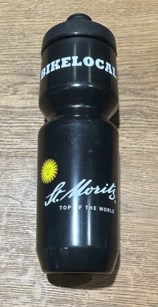 bikelocal bidon purist 750ml  st. moritz schwarz