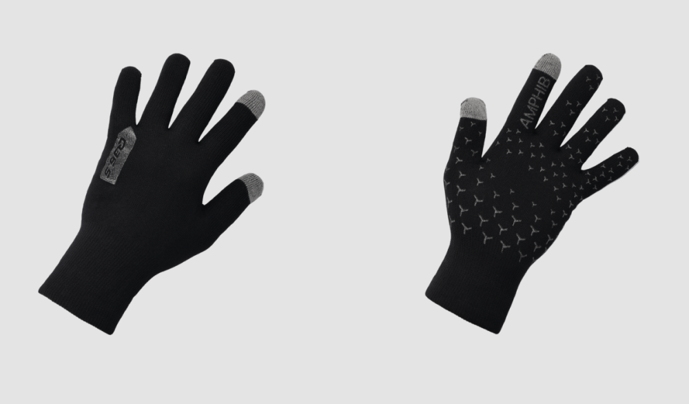 Q36.5 Rain Winter Gloves nautica blue, L