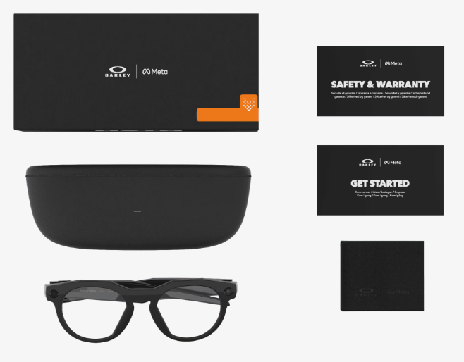 Oakley Meta HSTN black clear