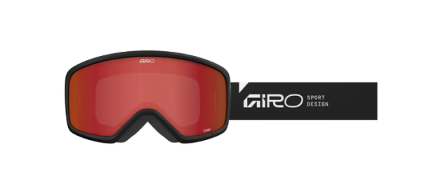 Giro Stomp Wordmark Black Amber Scarlett Youth