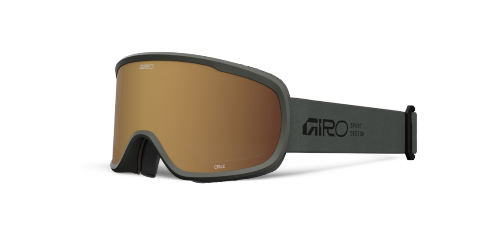 Giro Cruz Stacked Green Amber Gold Adult