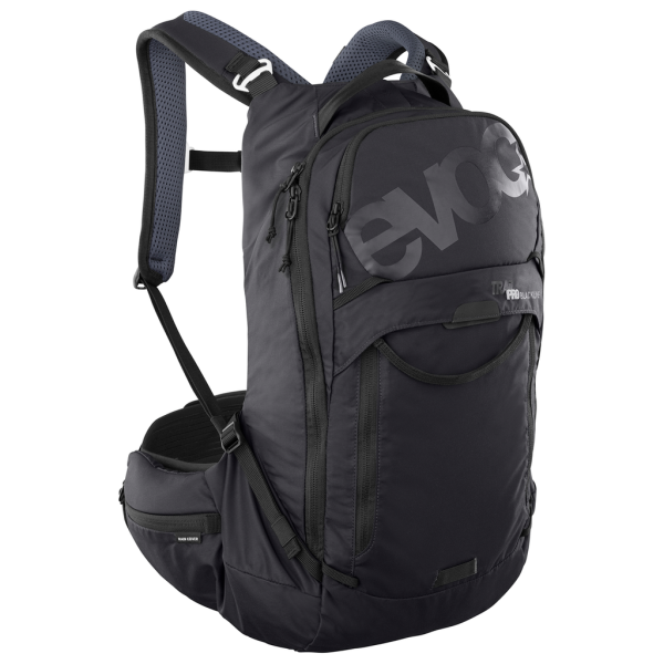 Evoc Trail Pro 16L Blackline Backpack, black, S/M