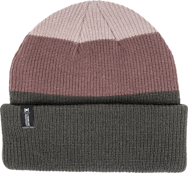 L1 Breach Blocked Beanie Carb/Rose/Dusk
