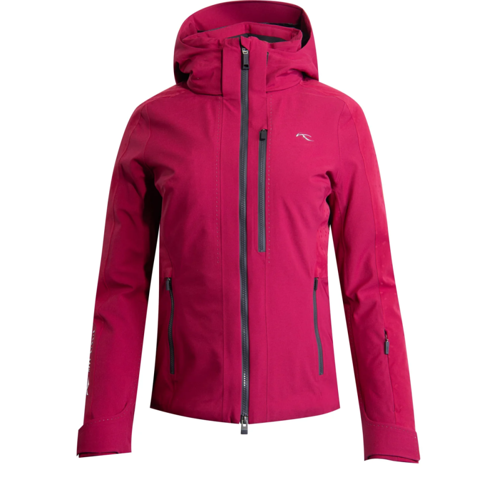 kjus system kjus women evolve jacket  Claret red 36