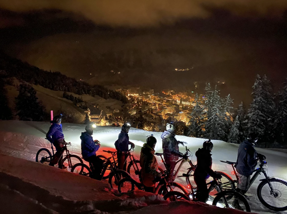 bikelocal winter night bike ride