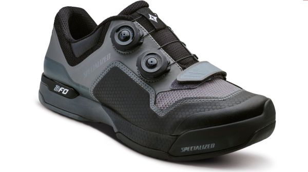 Specialized 2FO CLIPLITE MTB SHOE WMN BLK/DKGRY 39/8 BLACK/DARK GREY 2FO CLIPLITE WMN