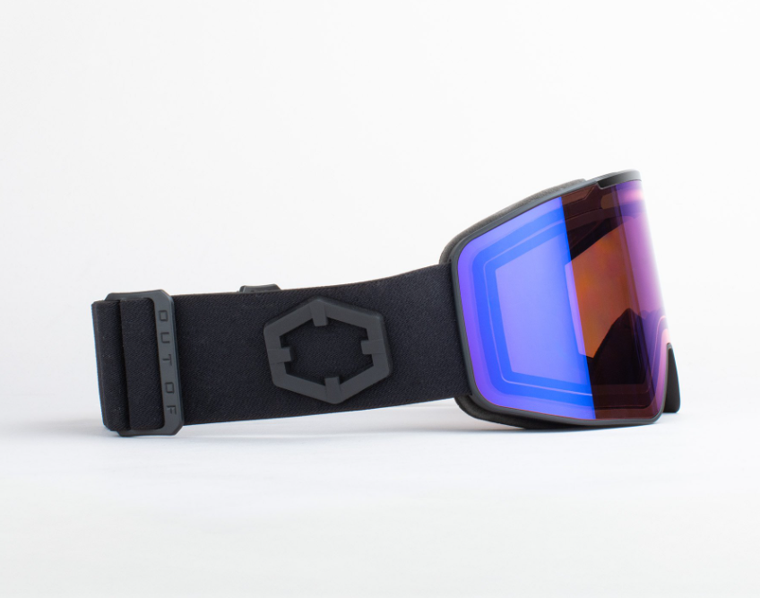 out of goggle electra 3 black irid blue
