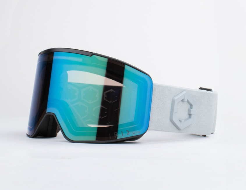 out of goggle electra 3 grey irid green