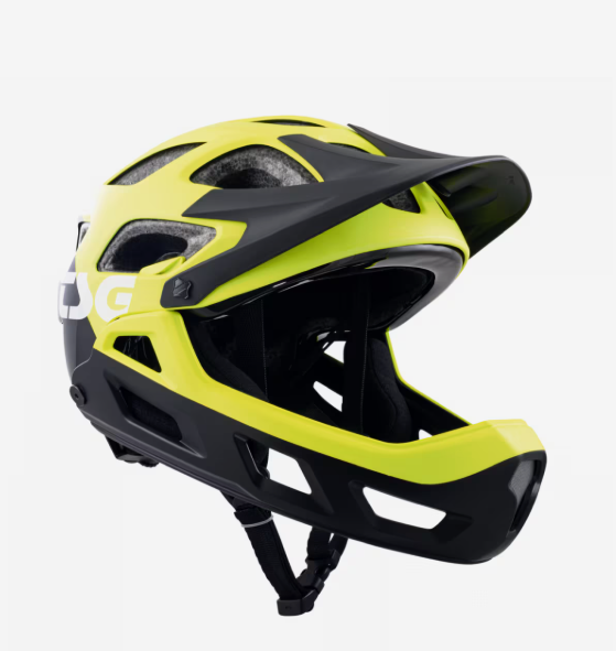 tsg seek youth fr full face black yello xxs xs