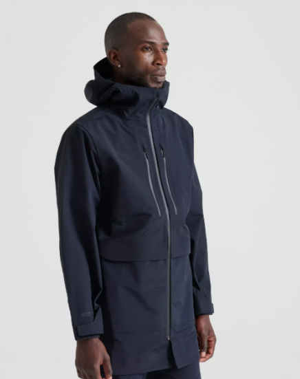 Speialized Shell Parka Unisex mit Kapuze 3 lagig