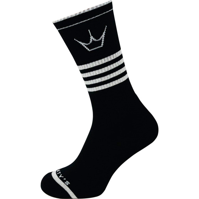 Peatys Socken shredsock band weiss/schwartz