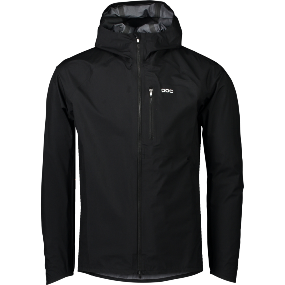 POC M's Motion Rain Jacket, Uranium Black, XL