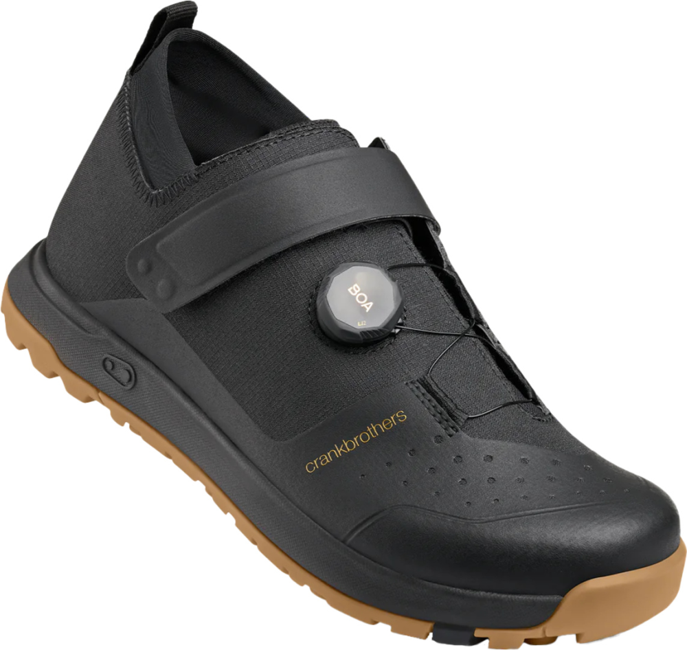 Crankbrothers Stamp Trail Schuh Boa schwarz-gold 43.5