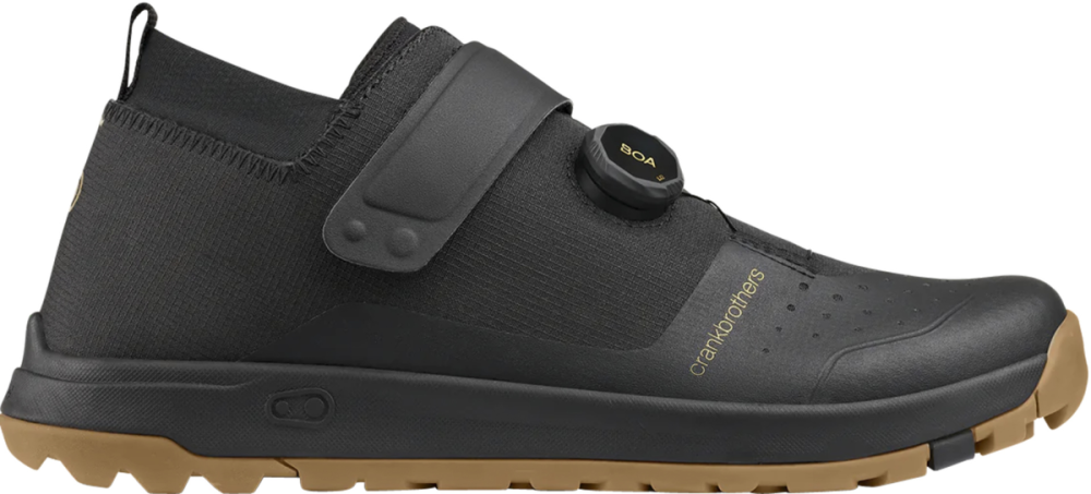 Crankbrothers Stamp Trail Schuh Boa schwarz-gold 43.5