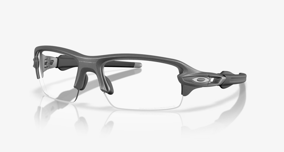 Oakley Flak 2.0 S Steel Clear Photo 50% iridium