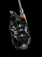 Hope Bremse EVO V6TiMono Edition Stahlflex schwarz/gold