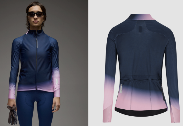 Q36.5 gregarius hybrid collar fade long sleeve