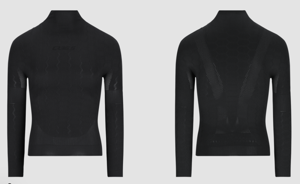 Q36.5 Base Layer 4 Long Sleeve Plus Black