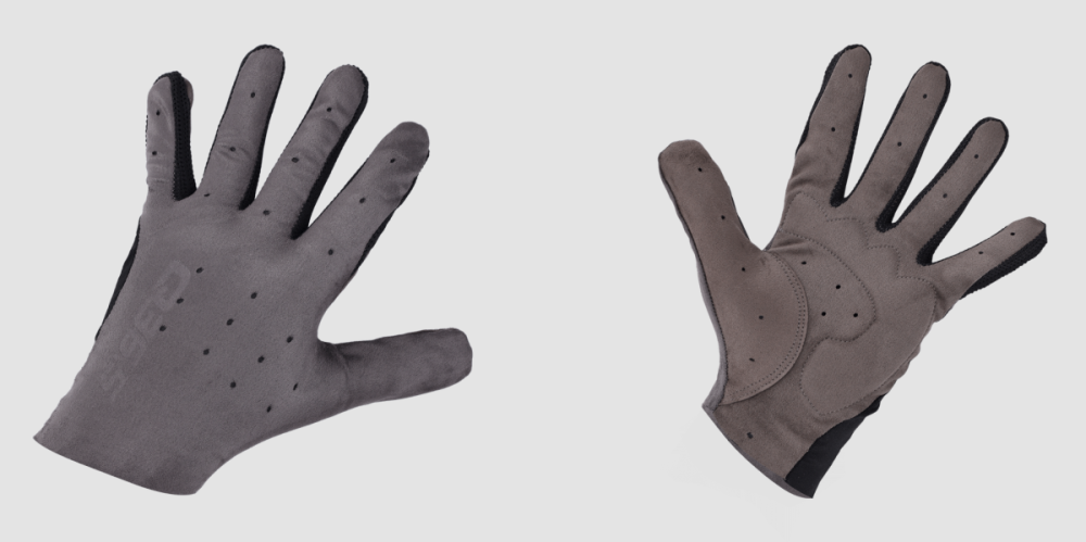 Q36.5 Adventure Gloves Long Fingers Grey