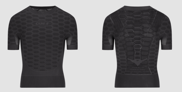 Q36.5 Base Layer 2 short sleeve antracite