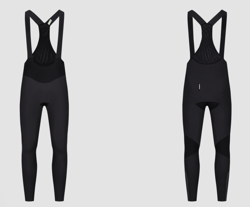 Q36.5 dottore hybrid bib tights black