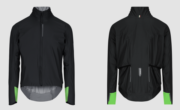 Q36.5 Rain Shell Jacket Black