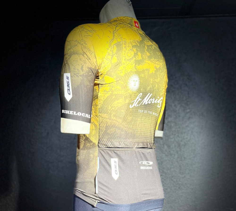 bikelocal q 36.5 jersey shortsleeve bikelocal st. moritz yellow