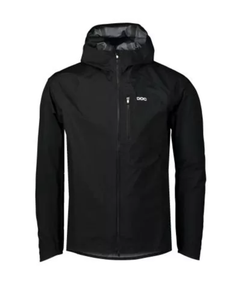 POC motion rain jacket uranium black