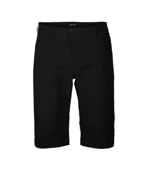 POC m's essential casual shorts, uranium black, x