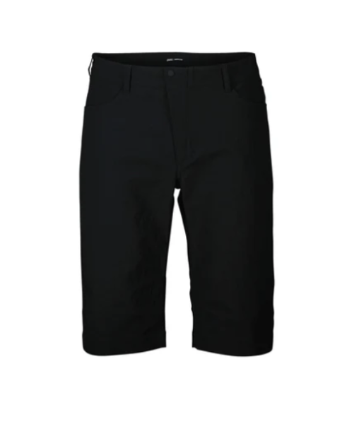 POC m's essential casual shorts, uranium black, x