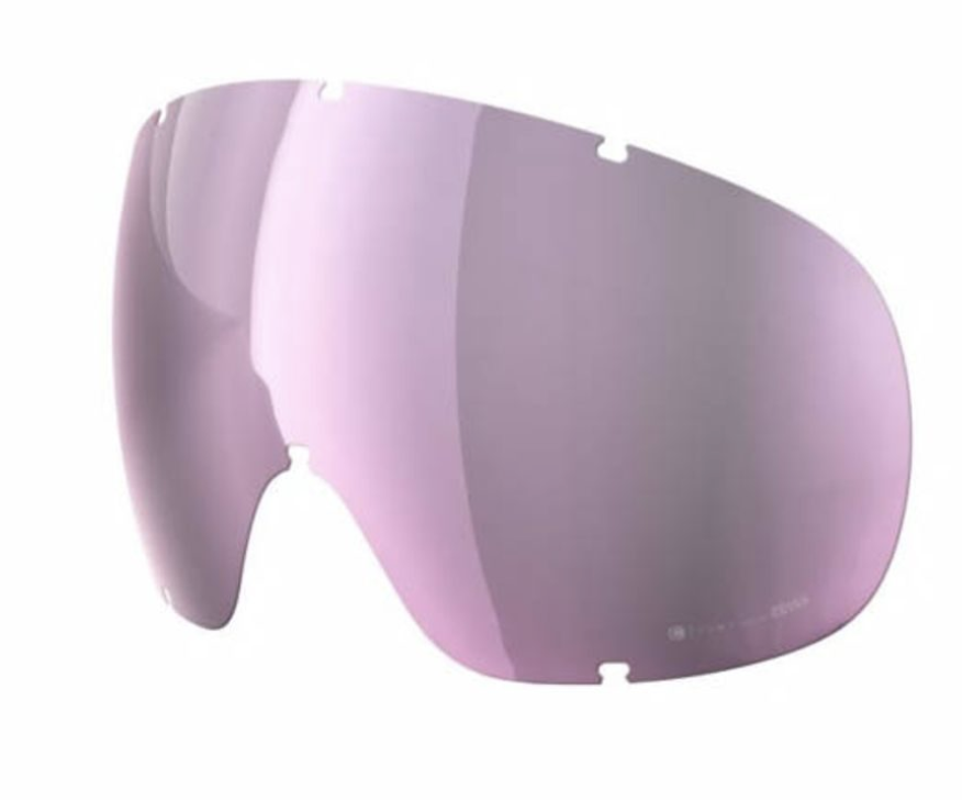 POC Fovea Mid Clarity Race Spare Lense Low Light Pink